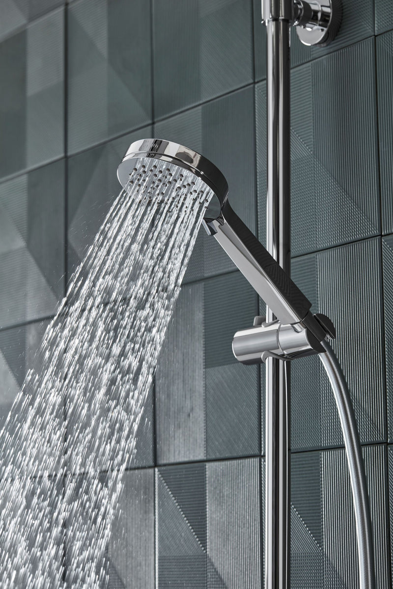 Tavistock Quantum Cool Touch Dual Outlet Bar Shower System - Chrome