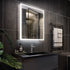 RAK Pisces LED Illuminated Mirrored Cabinet