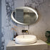 RAK Hades LED Illuminated Oval Mirror