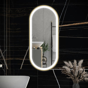 RAK Picture Oval LED Illuminated Mirror
