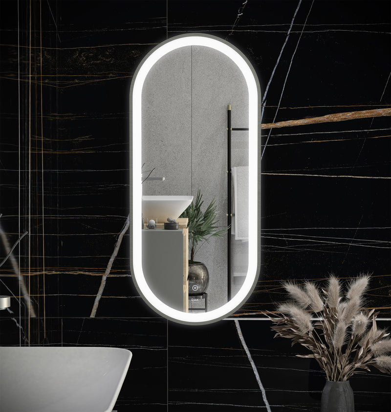RAK Picture Oval LED Illuminated Mirror