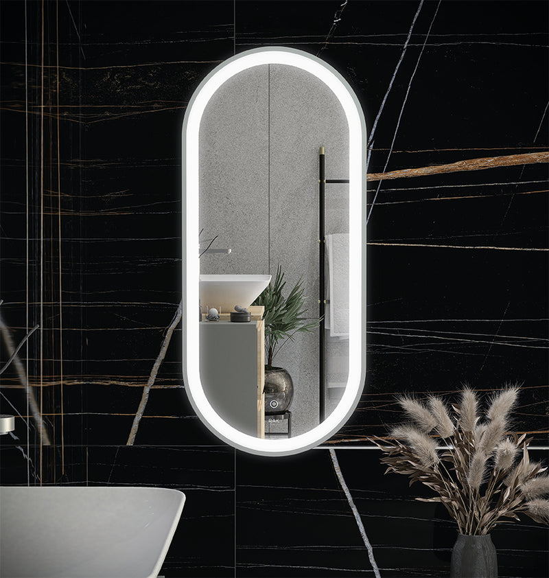 RAK Picture Oval LED Illuminated Mirror