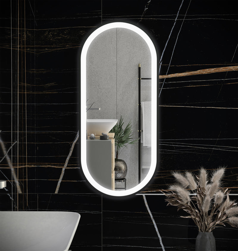 RAK Picture Oval LED Illuminated Mirror