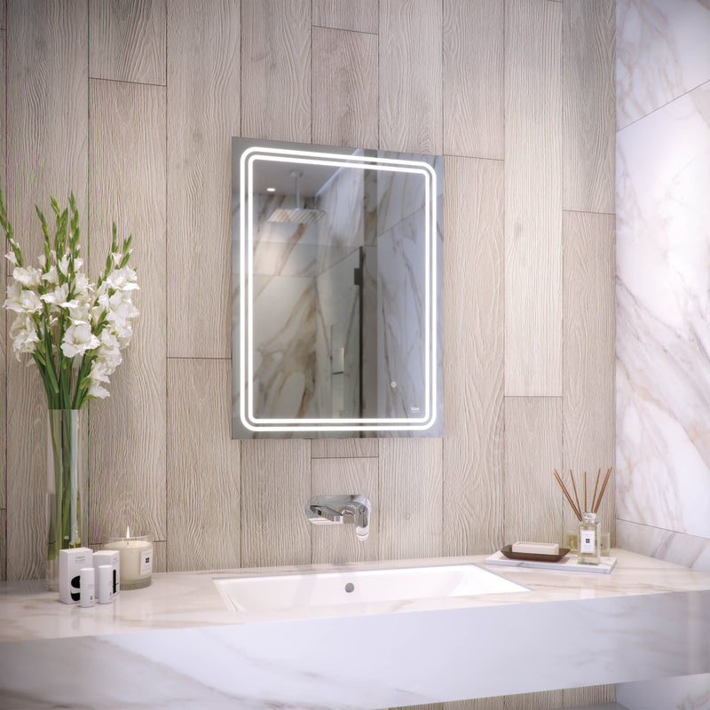 RAK Pluto LED Illuminated Portrait Mirror