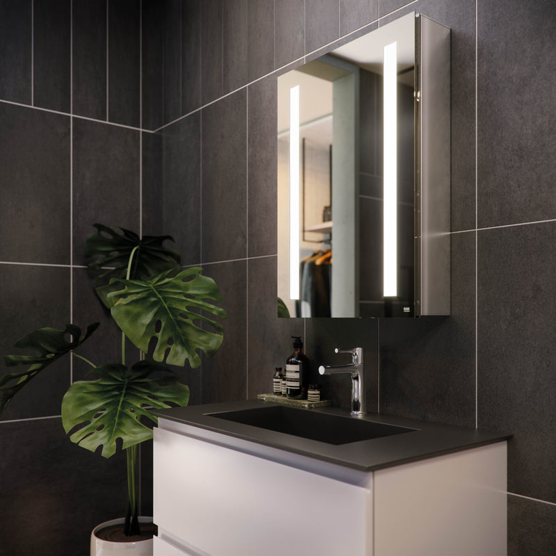 RAK Sagittarius LED Illuminated Mirrored Cabinet
