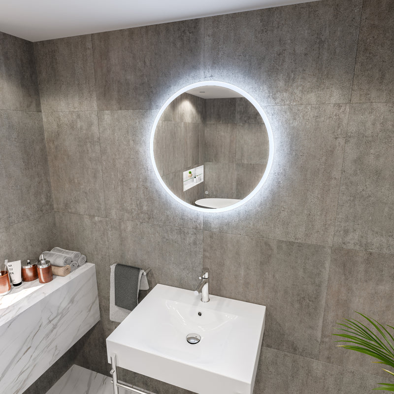 RAK Scorpio LED Illuminated Round Mirror