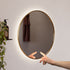 Sensio Nebula Round Illuminated Mirror