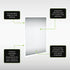Sensio Celestia Illuminated Mirror Round or Rectangle