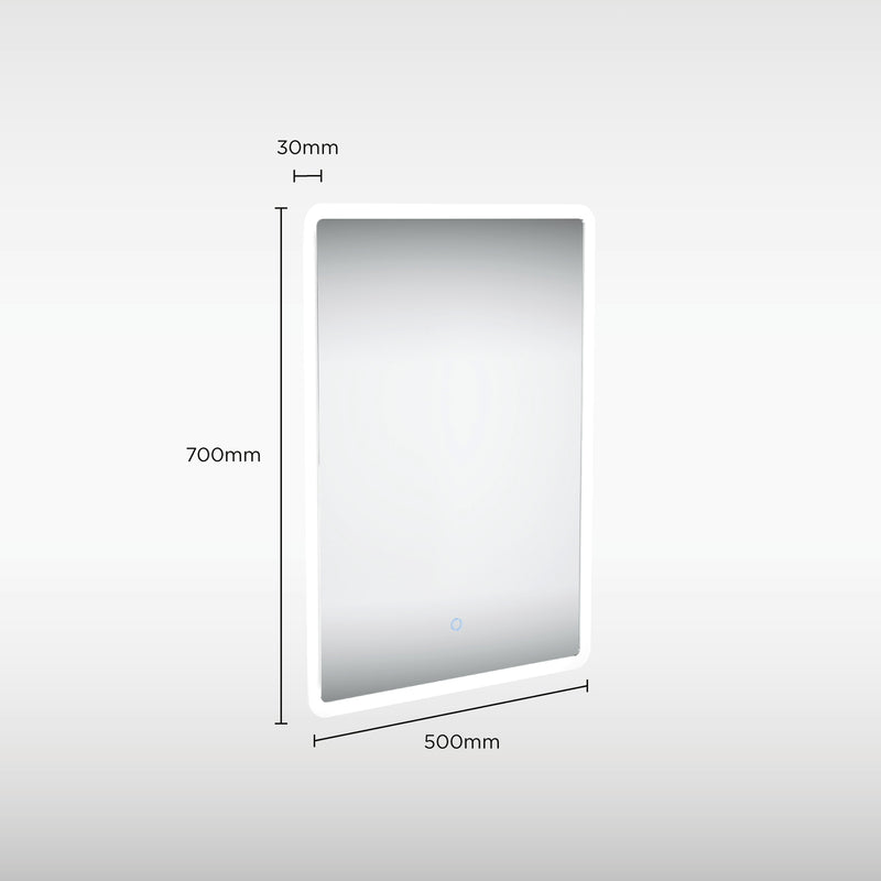 Sensio Celestia Illuminated Mirror Round or Rectangle