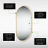 Sensio Aspect Pill Illuminated Mirror