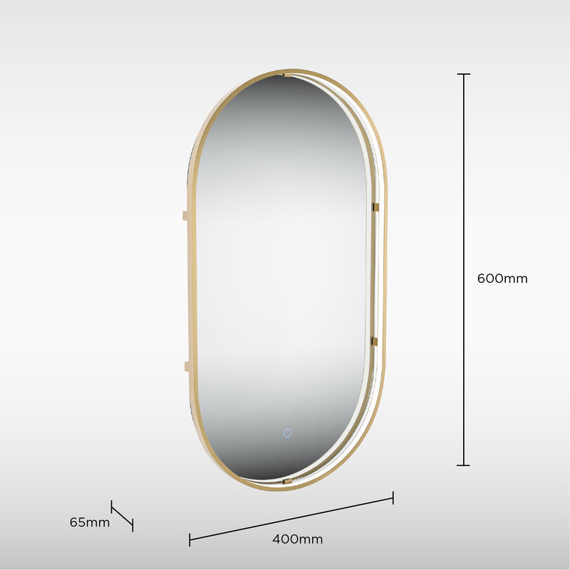 Sensio Aspect Pill Illuminated Mirror