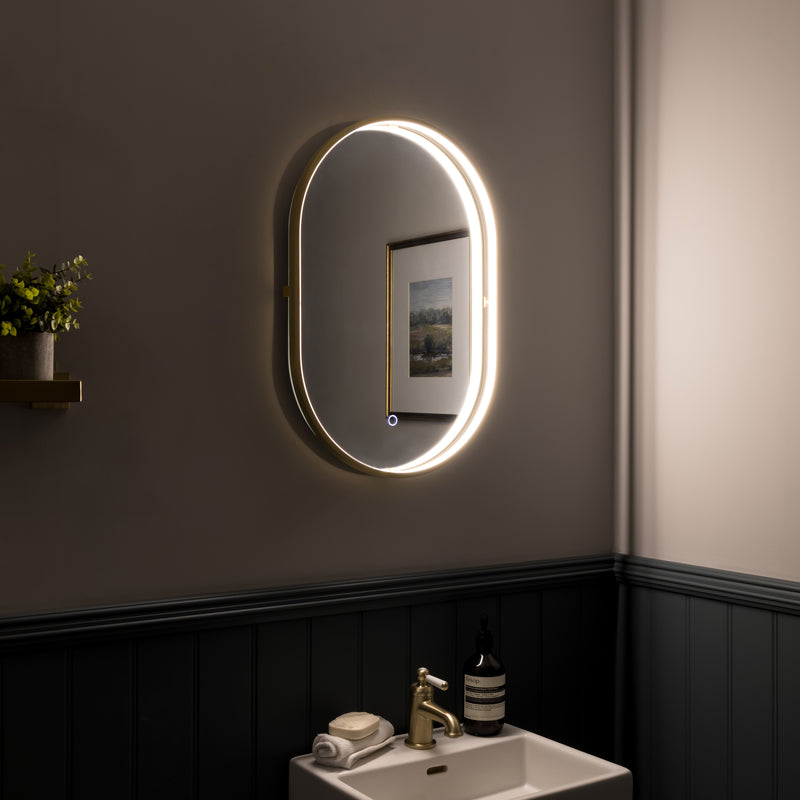 Sensio Aspect Pill Illuminated Mirror