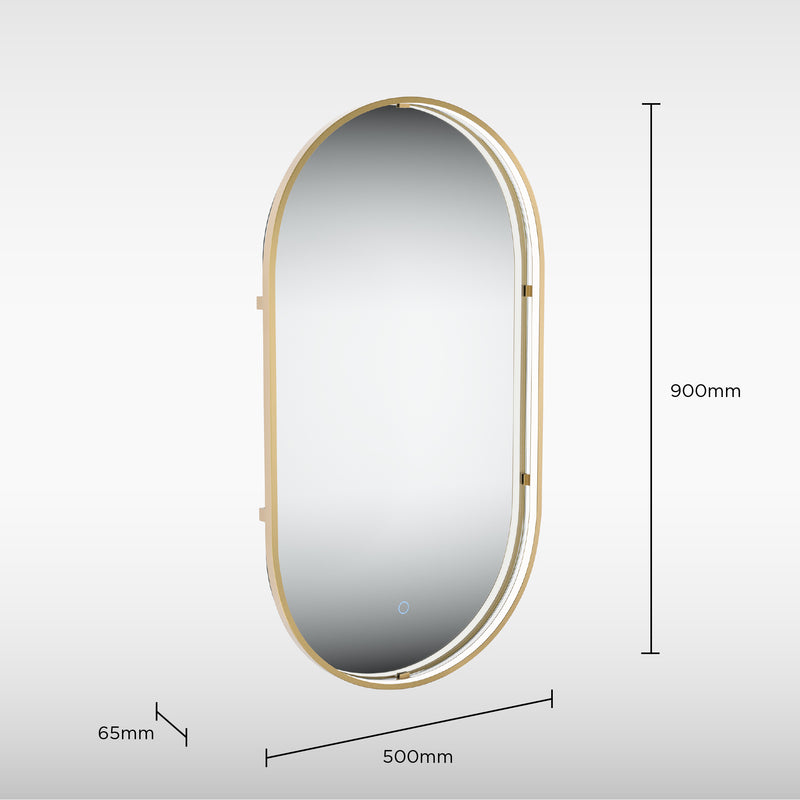 Sensio Aspect Pill Illuminated Mirror