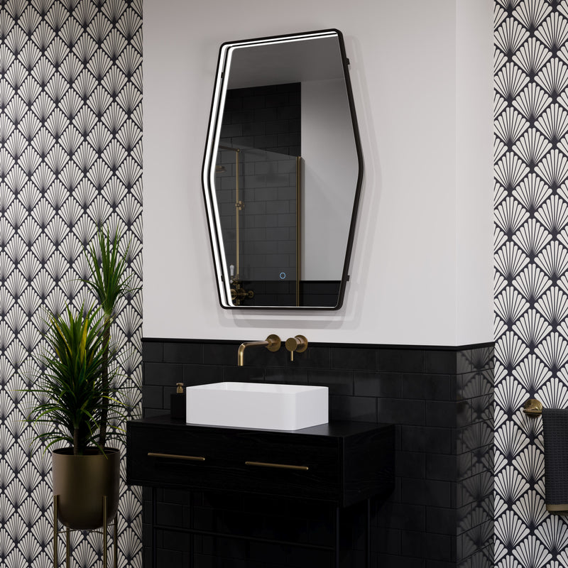 Sensio Aspect Art Deco Illuminated Mirror