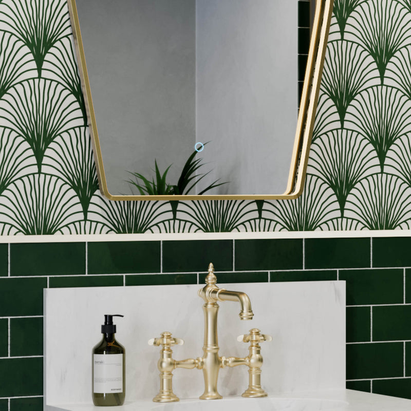 Sensio Aspect Art Deco Illuminated Mirror