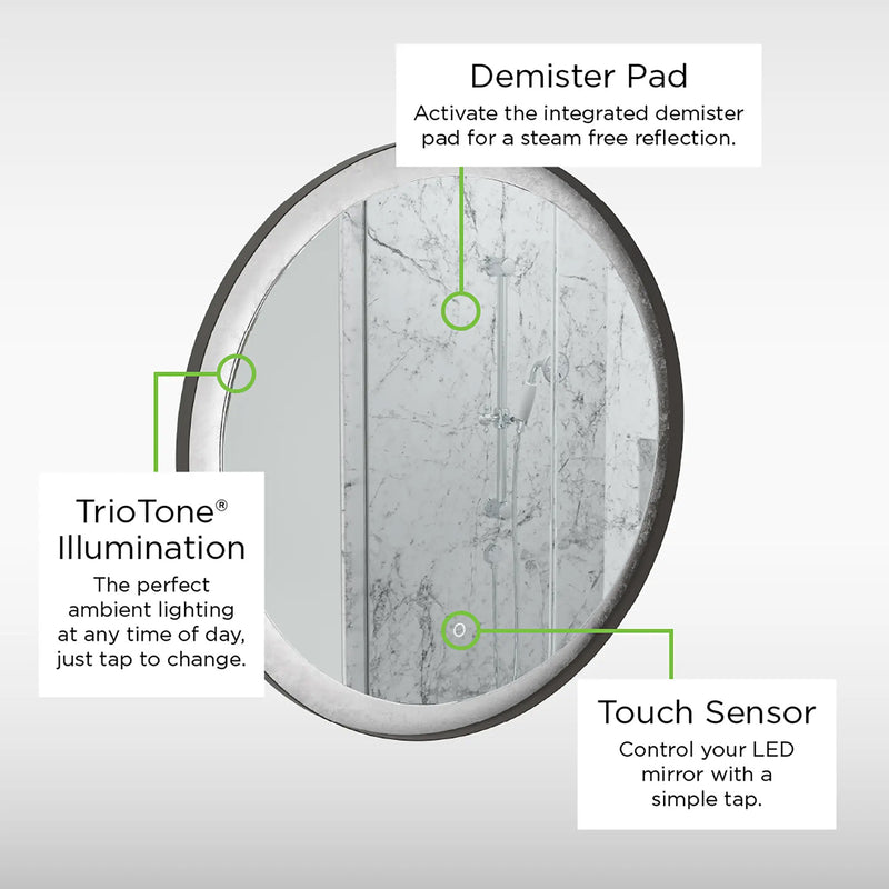 Sensio Hebe Illuminated Mirror
