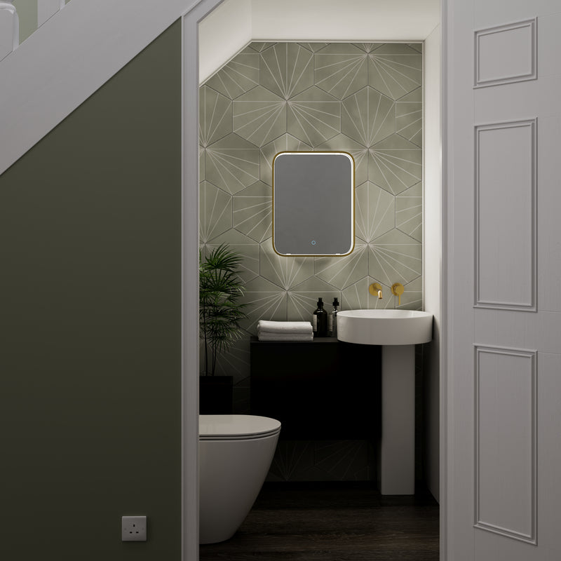 Sensio Aspect Rectangular Illuminated Bathroom Mirror