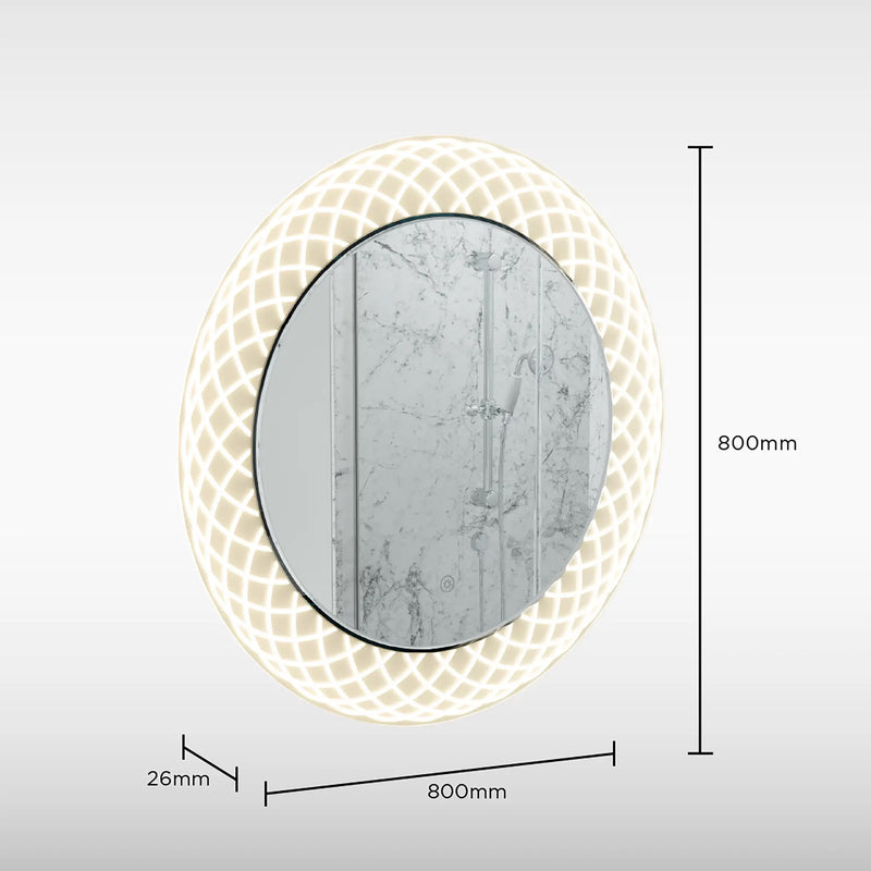 Sensio Spiro Illuminated Mirror