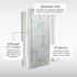 Sensio Gatsby Illuminated Mirror