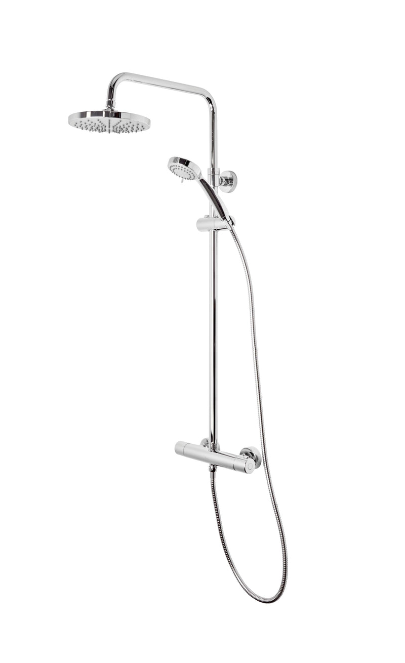 Tavistock Merit Dual Function Bar Valve with Shower Head and Handset