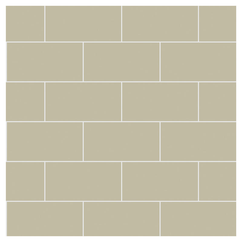 Sage Green Metro Tile | Multipanel Bathroom Wall Panels