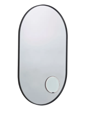 Roper Rhodes Pill Framed Mirror and Vanity Mirror - 500x800x38mm