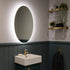 Sensio Lustro Oval Illuminated Rechargeable Battery Mirror