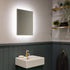 Sensio Lustro Rectangle Illuminated Rechargeable Battery Mirror
