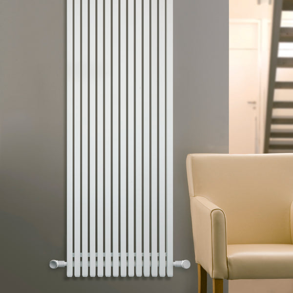 Eucotherm Supra Square Tube Vertical Radiator - Anthracite – Bath & More UK