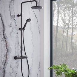 Tavistock Merit Dual Function Bar Valve with Shower Head and Handset