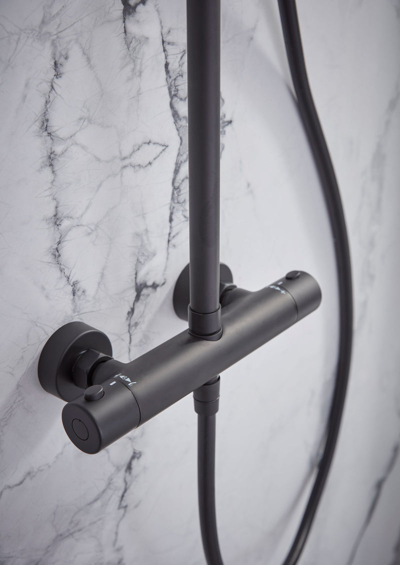 Tavistock Merit Dual Function Bar Valve with Shower Head and Handset