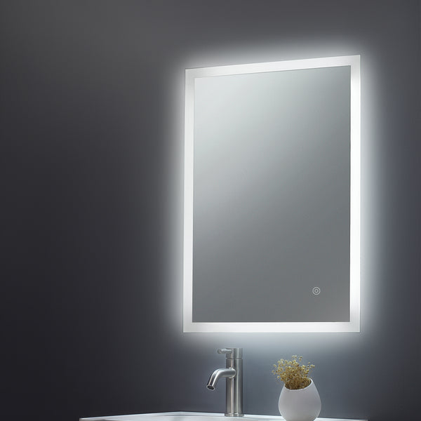 Tailored Bathrooms - Noah LED Edge Touch Mirror with Demister