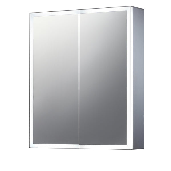 Tailored Bathrooms - Bethany Double Door Mirror Cabinet LED Surround with Sensor Switch & Shave Socket