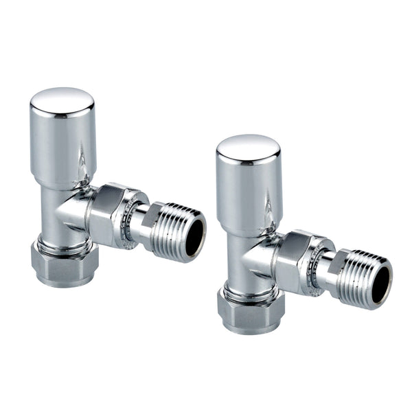 Modern Towel Rail Valves (pair) | Scudo