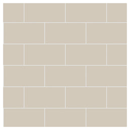 Taupe Grey Metro Tile |  Multipanel Bathroom Wall Panels