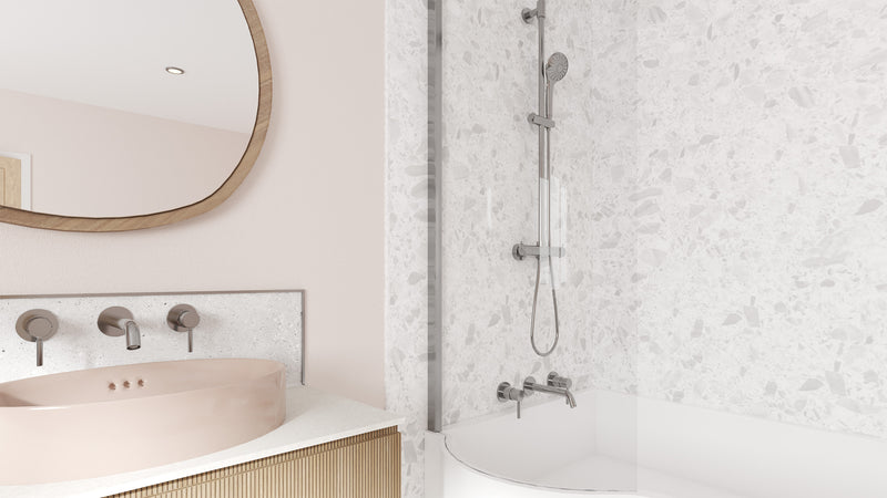 Terrazzo Nuage Elite | Wetwall Bathroom Wall Panels