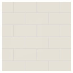 White Grey Metro Tile | Multipanel Bathroom Wall Panels