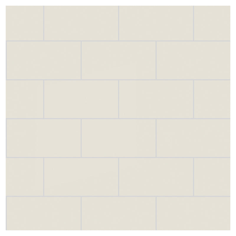 White Grey Metro Tile | Multipanel Bathroom Wall Panels