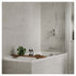 White Mineral Tile | Multipanel Bathroom Wall Panels