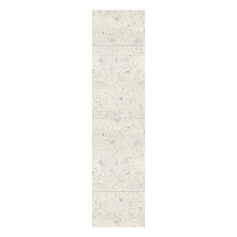 White Terrazzo Tile | Multipanel Bathroom Wall Panels