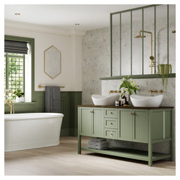 White Terrazzo | Multipanel Bathroom Wall Panels