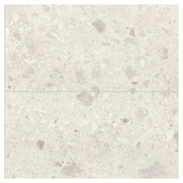 White Terrazzo Tile | Multipanel Bathroom Wall Panels