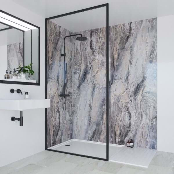 Cappuccino Stone | Multipanel Bathroom Wall Panels