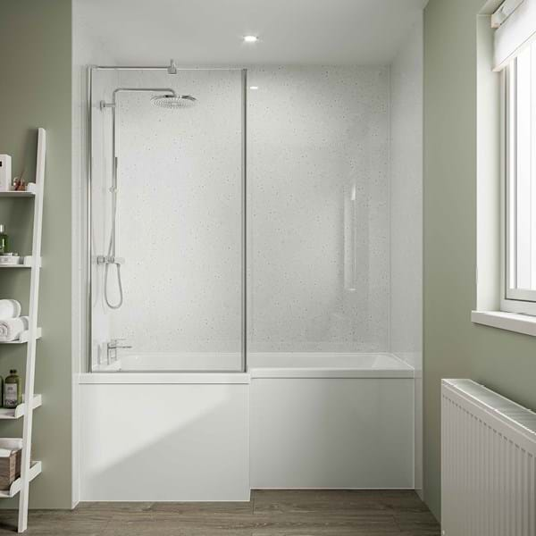 White Snow | Multipanel Bathroom Wall Panels