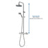 Triton Dene Bar Thermostatic Mixer Shower