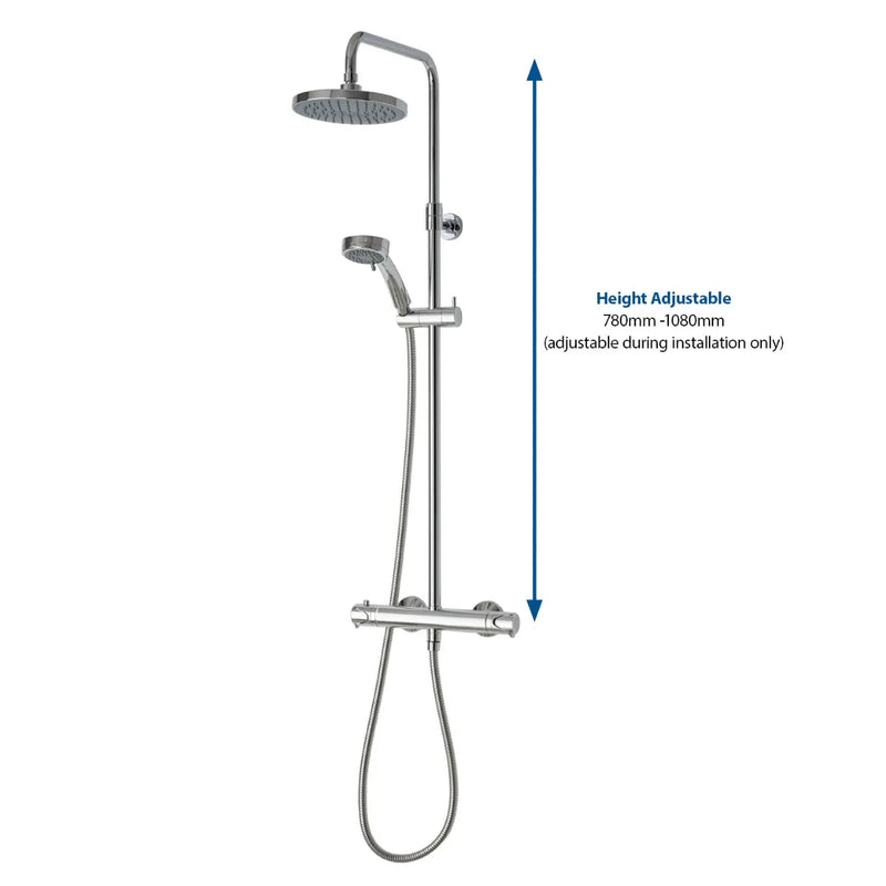 Triton Dene Bar Thermostatic Mixer Shower