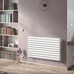 Eucotherm Nova Single Horizontal Radiator - White