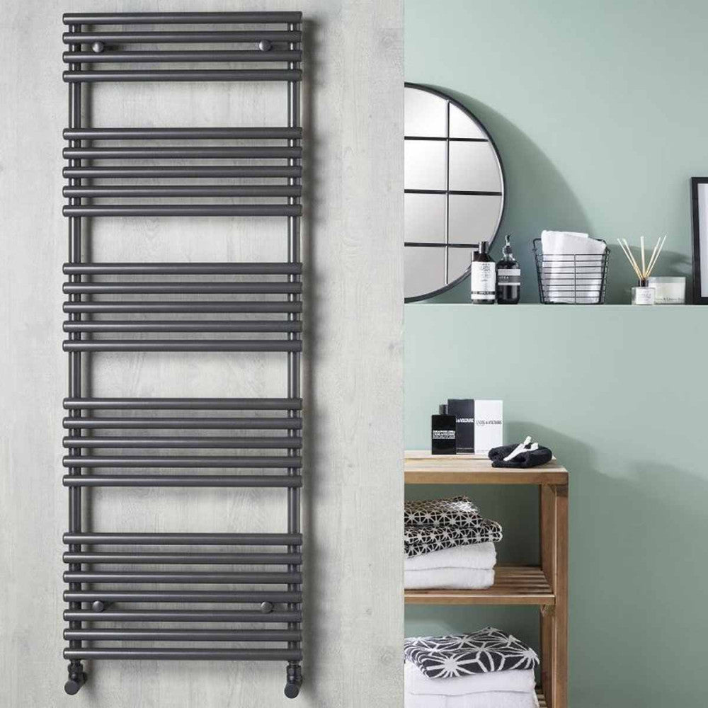 Redroom - TT Towel Warming Radiator - Anthracite – Bath & More UK