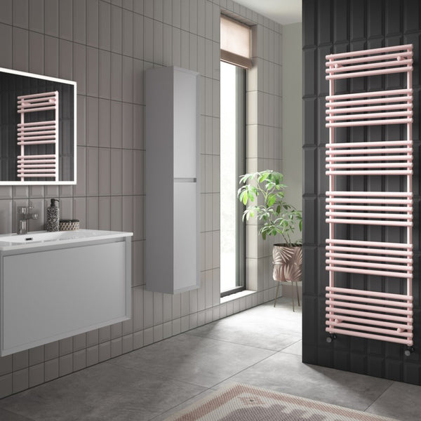 Redroom - TT Lux Towel Warming Radiator - Blush Pink