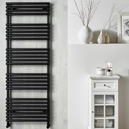 Redroom - TT Lux Towel Warming Radiator - Matt Black